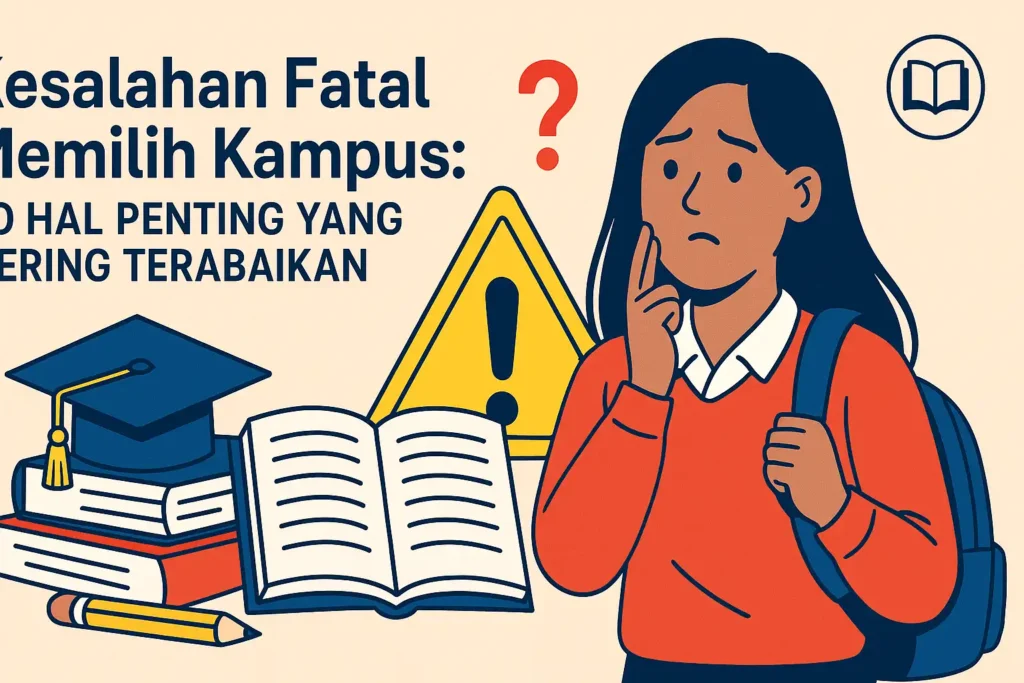 Kesalahan Fatal Memilih Kampus: 10 Hal Penting yang Sering Terabaikan