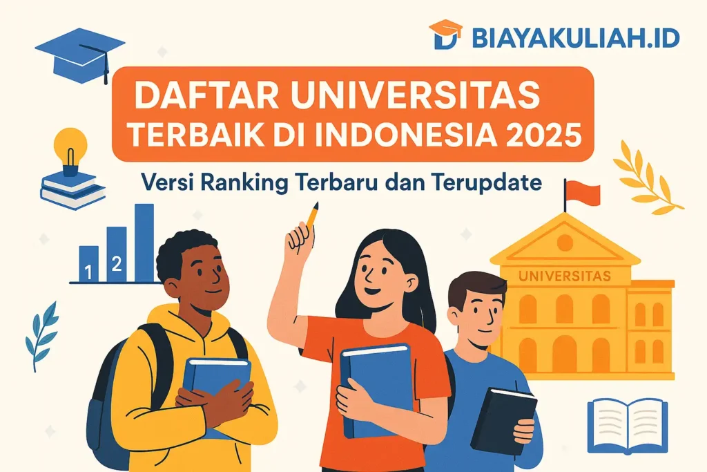 Daftar Universitas Terbaik di Indonesia 2025 Versi Ranking Terbaru dan Terupdate