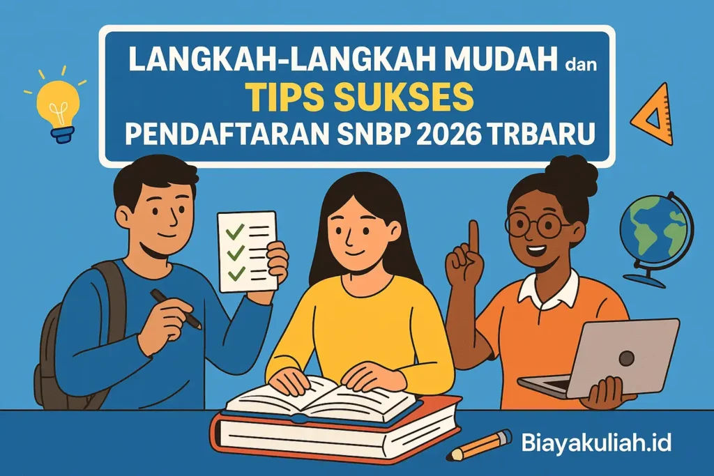 Langkah-Langkah Mudah dan Tips Sukses Pendaftaran SNBP 2026 Terbaru