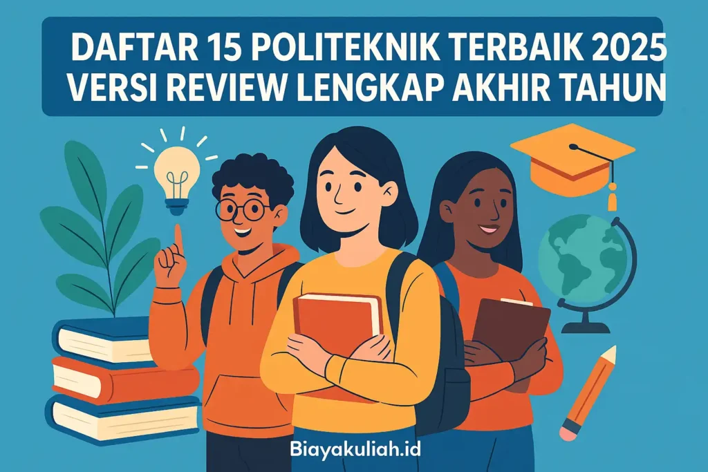 Daftar 15 Politeknik Terbaik 2025 Versi Review Lengkap Akhir Tahun