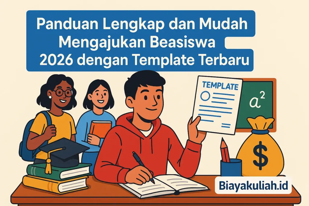 Panduan Lengkap dan Mudah Mengajukan Beasiswa 2026 dengan Template Terbaru