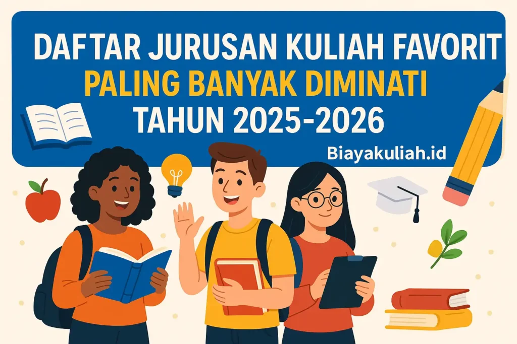 Daftar Jurusan Kuliah Favorit Paling Banyak Diminati Tahun 2025-2026