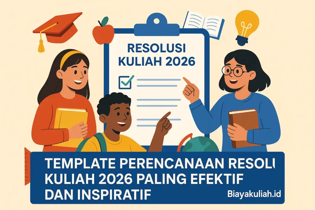 Template Perencanaan Resolusi Kuliah 2026 Paling Efektif dan Inspiratif