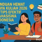 Panduan Hemat Biaya Kuliah 2026: 25 Tips Efektif Mahasiswa Indonesia