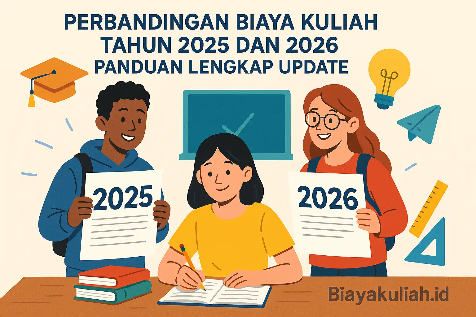 Perbandingan Biaya Kuliah Tahun 2025 dan 2026