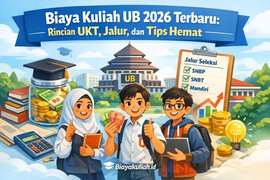 Biaya Kuliah UB 2026 Terbaru: Rincian UKT, Jalur, dan Tips Hemat
