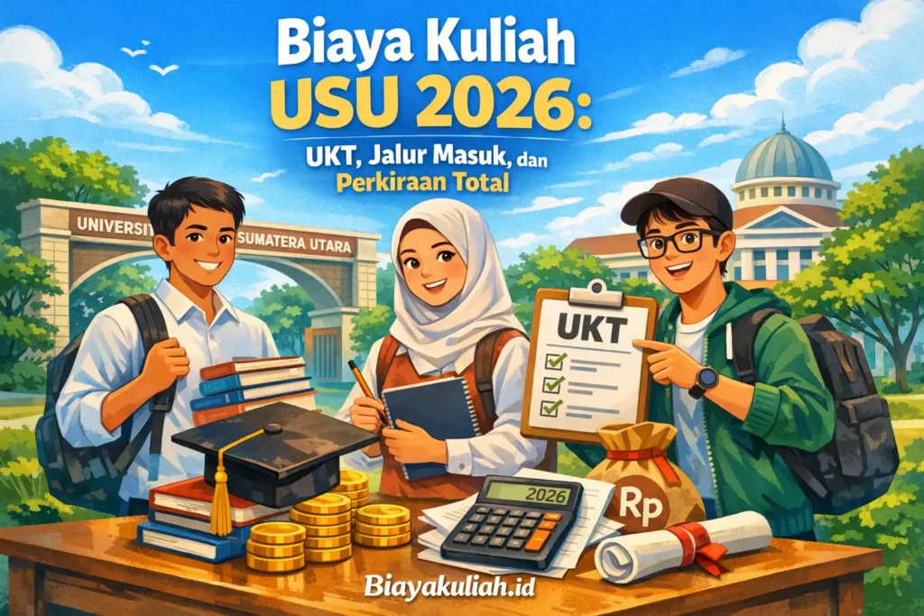 Biaya Kuliah USU 2026: UKT, Jalur Masuk, dan Perkiraan Total