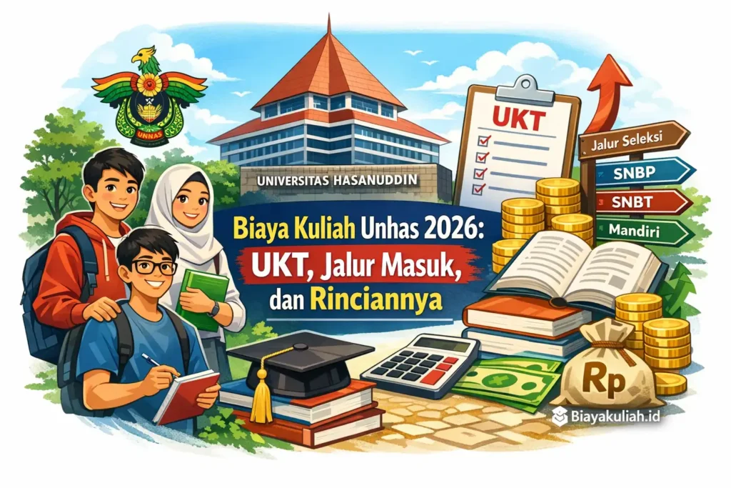 Biaya Kuliah Unhas 2026: UKT, Jalur Masuk, dan Rinciannya
