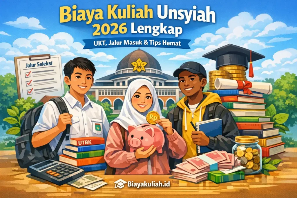 Biaya Kuliah Unsyiah 2026 Lengkap: UKT, Jalur Masuk & Tips Hemat