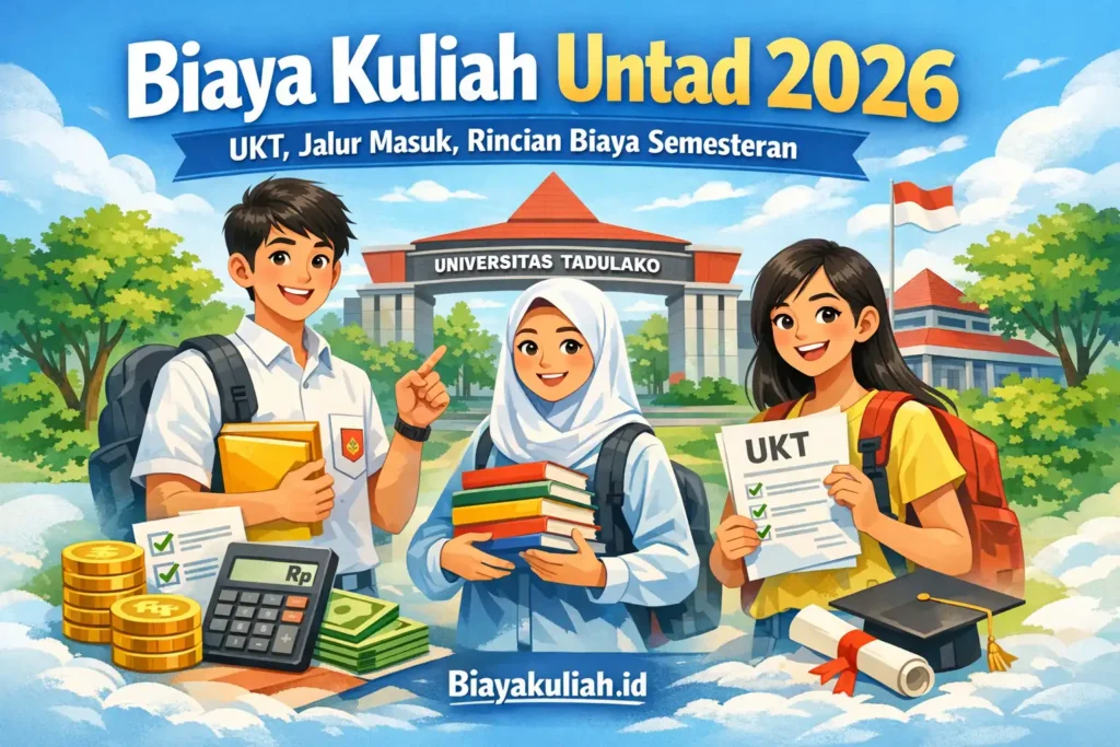 Biaya Kuliah Untad 2026: UKT, Jalur Masuk, Rincian Biaya Semesteran