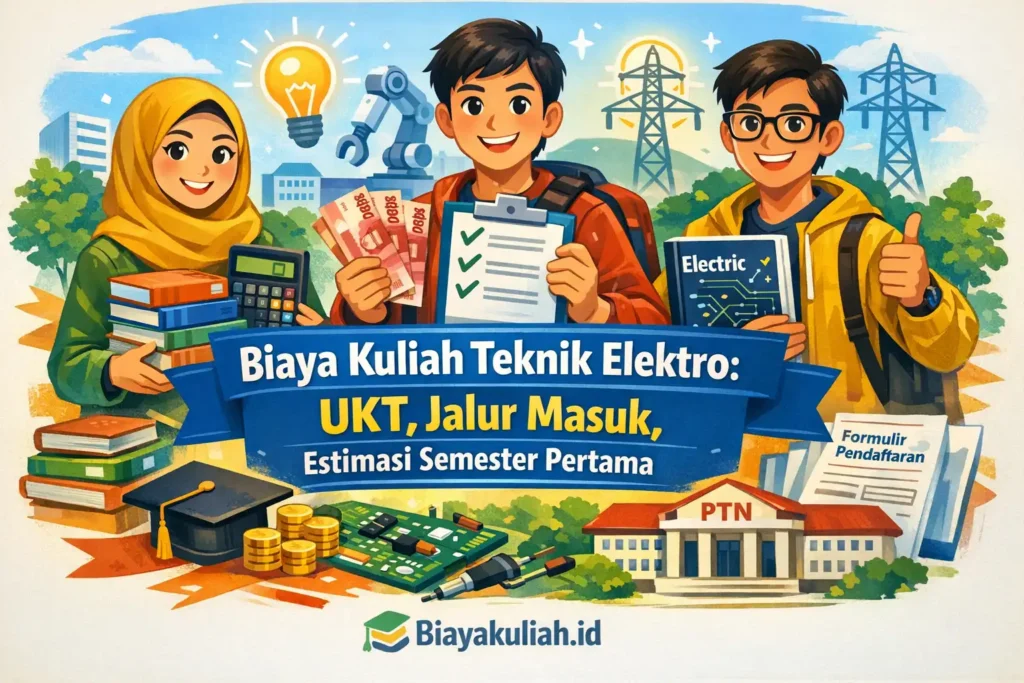 Biaya Kuliah Teknik Elektro: UKT, Jalur Masuk, Estimasi Semester Pertama