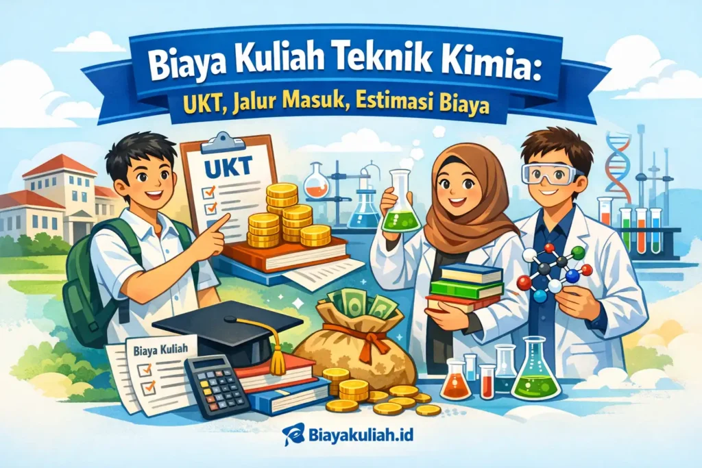 Biaya Kuliah Teknik Kimia: UKT, Jalur Masuk, Estimasi Biaya