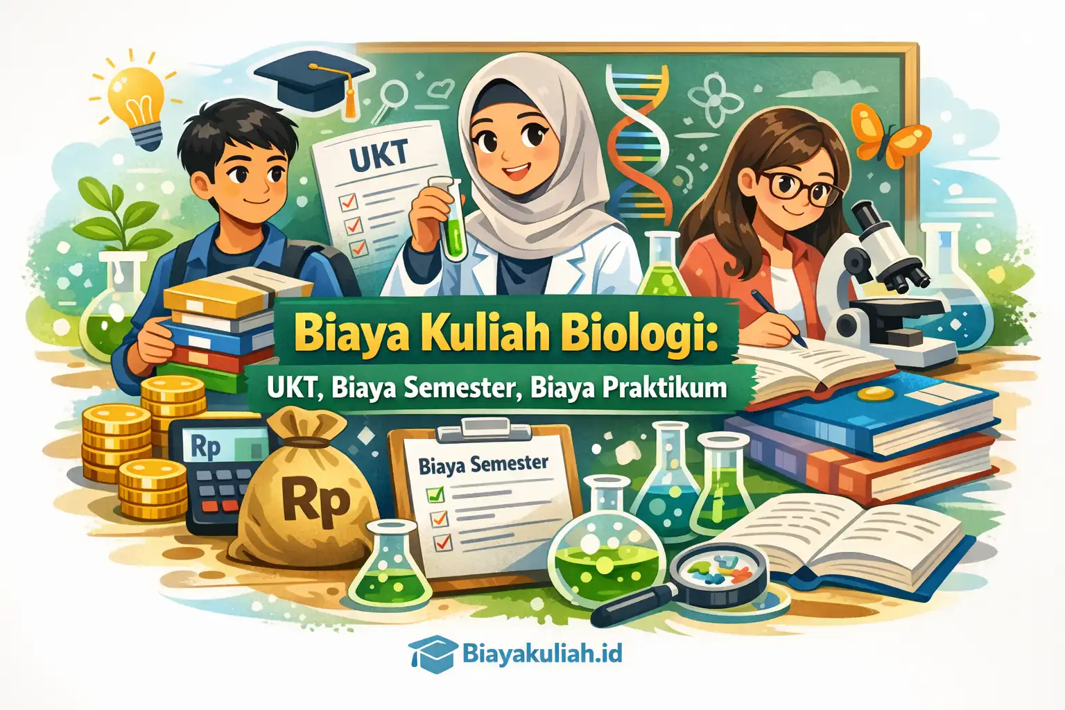 Biaya kuliah biologi: rincian UKT, biaya semester, dan biaya praktikum