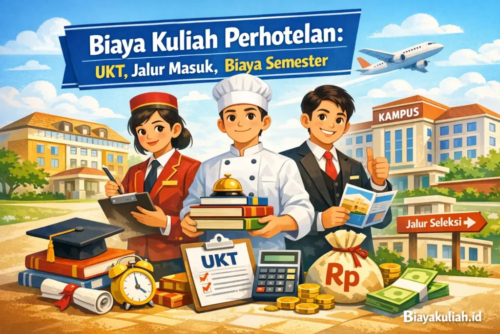 Biaya Kuliah Perhotelan: UKT, Jalur Masuk, Biaya Semester