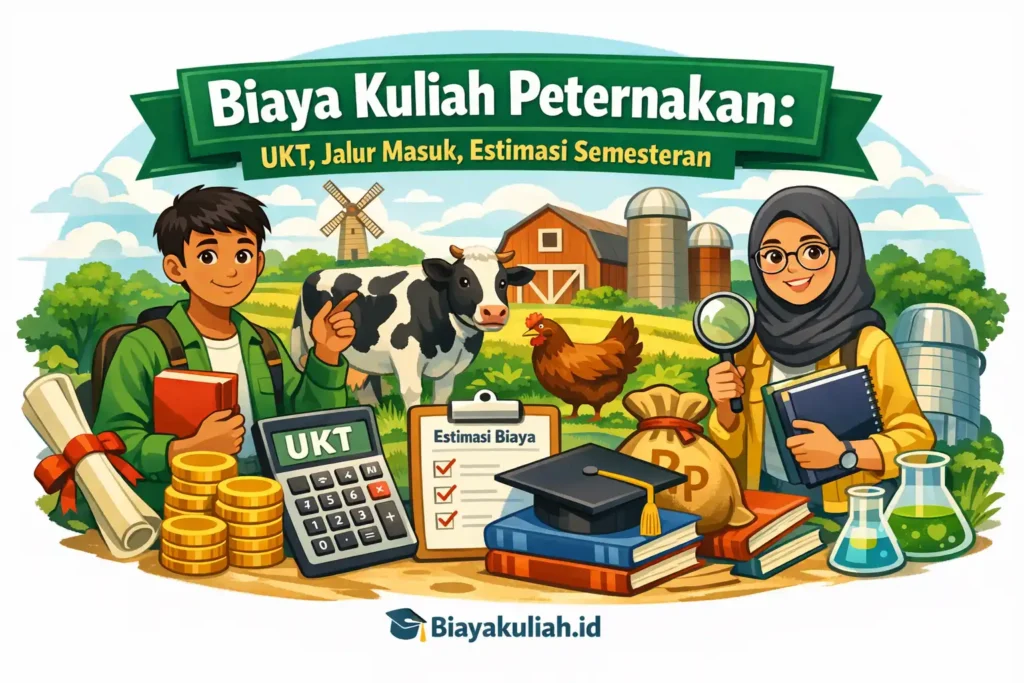 Biaya Kuliah Peternakan: UKT, Jalur Masuk, Estimasi Semesteran