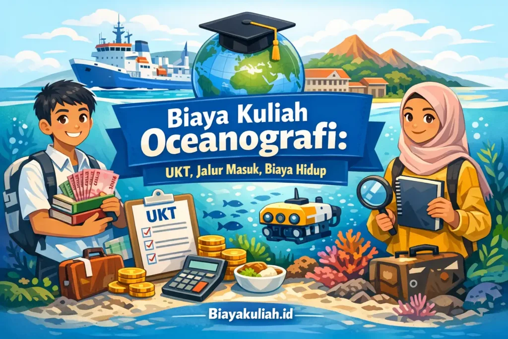 Biaya Kuliah Oceanografi: UKT, Jalur Masuk, Biaya Hidup