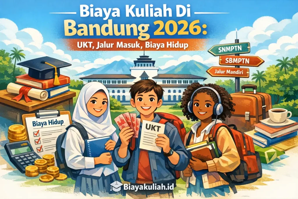 Biaya Kuliah Di Bandung 2026: UKT, Jalur Masuk, Biaya Hidup