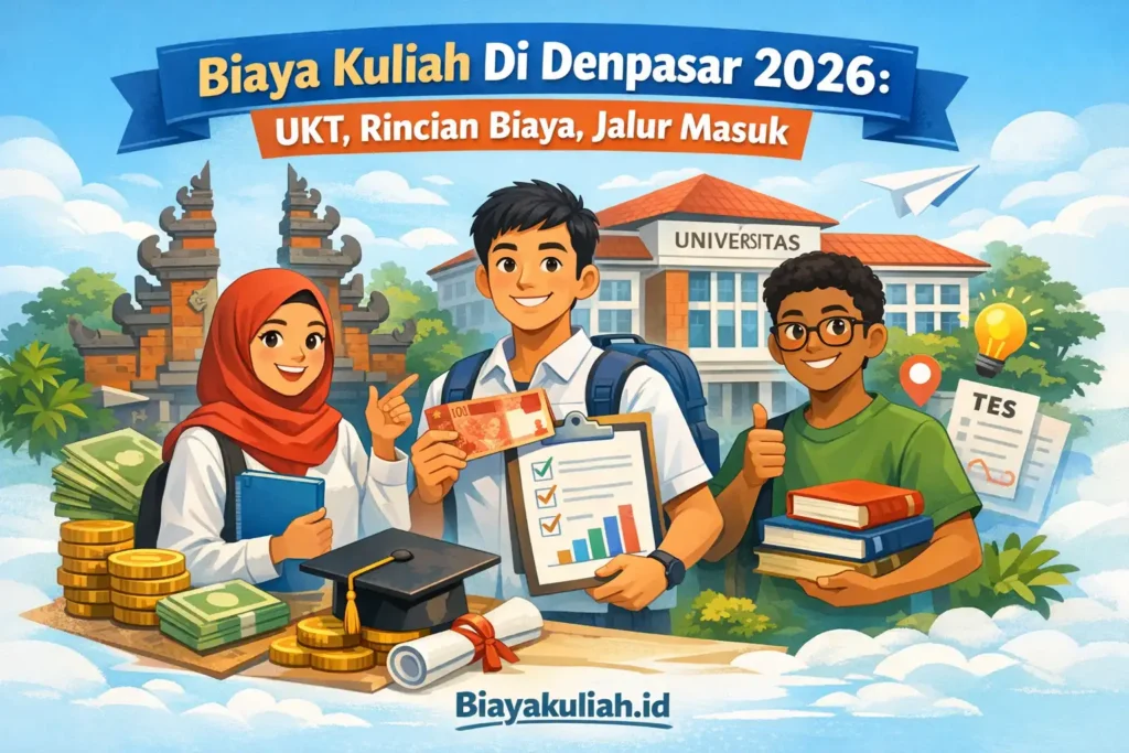 Biaya Kuliah Di Denpasar 2026: UKT, Rincian Biaya, Jalur Masuk