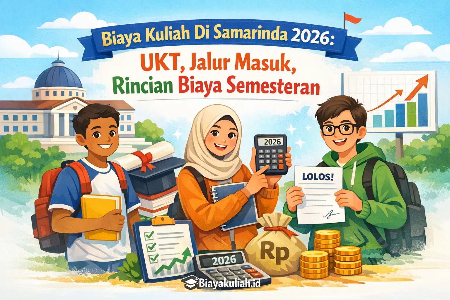 Ilustrasi biaya kuliah di Samarinda 2026