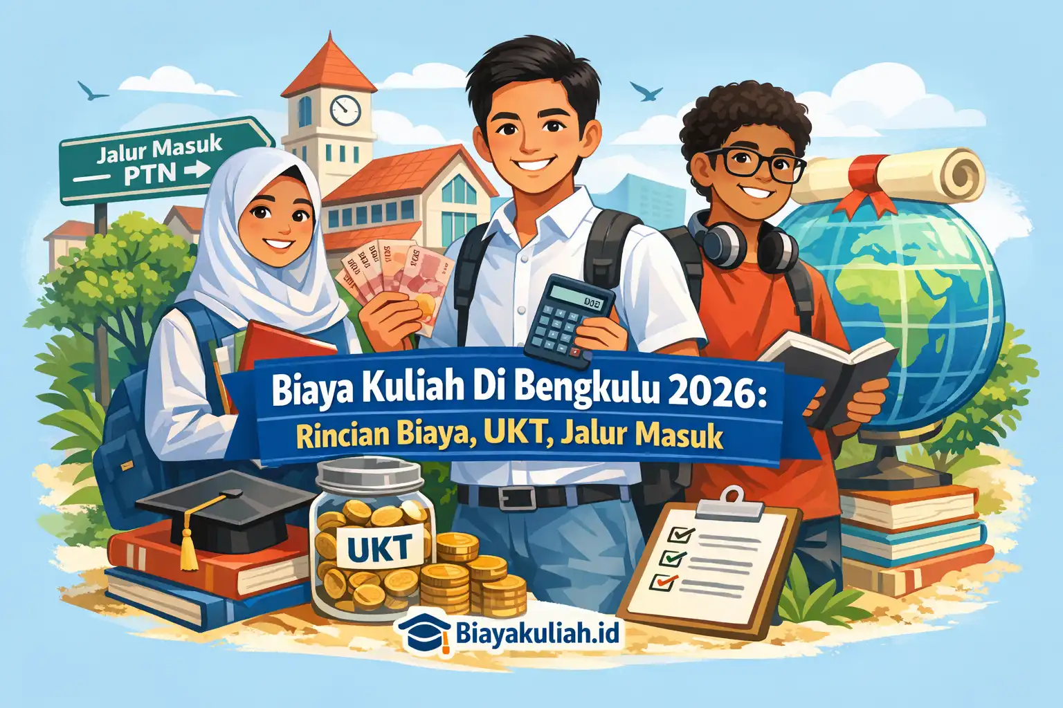 Ilustrasi informasi biaya kuliah di Bengkulu 2026