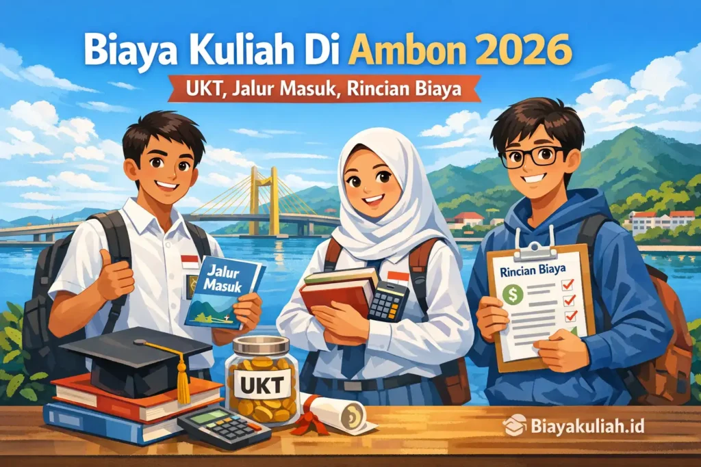 Biaya Kuliah Di Ambon 2026: UKT, Jalur Masuk, Rincian Biaya