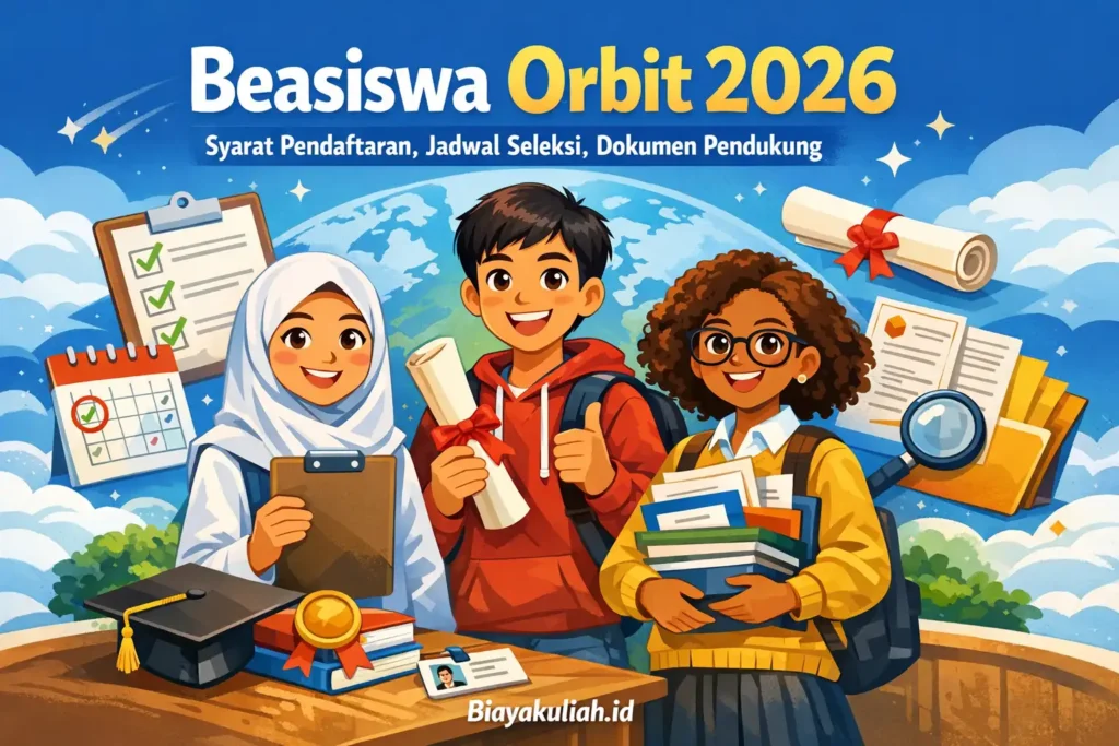 Beasiswa Orbit 2026: Syarat Pendaftaran, Jadwal Seleksi, Dokumen Pendukung