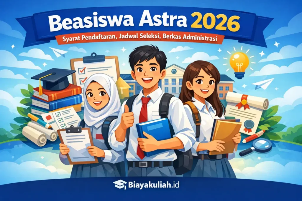 Beasiswa Astra 2026: Syarat Pendaftaran, Jadwal Seleksi, Berkas Administrasi