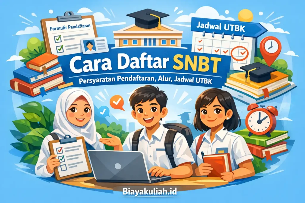 Cara Daftar SNBT: Persyaratan Pendaftaran, Alur, Jadwal UTBK
