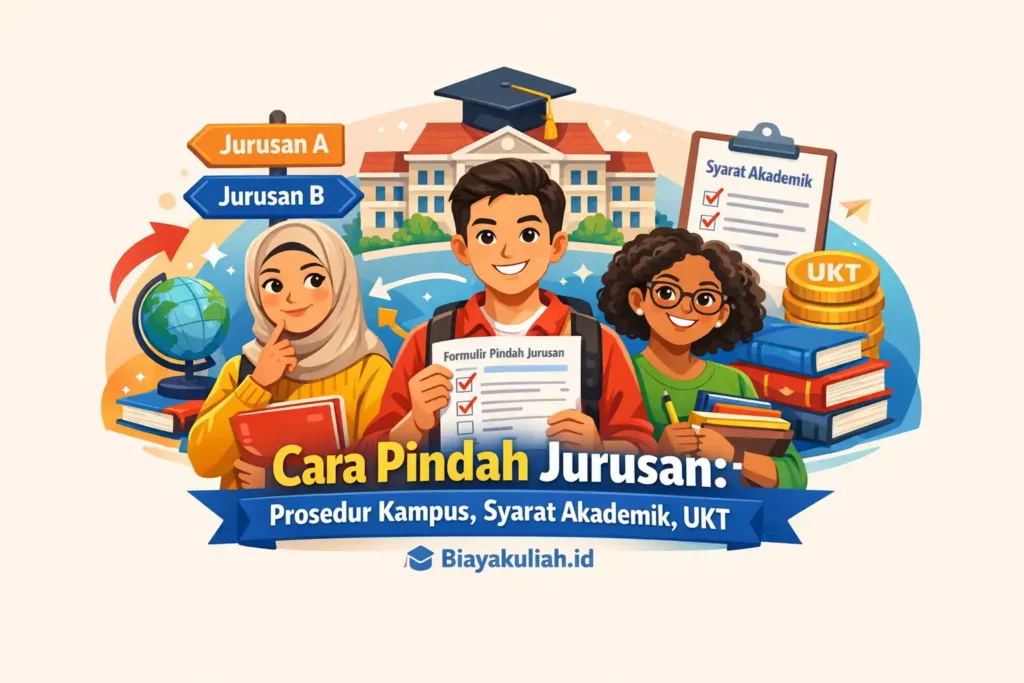 Cara Pindah Jurusan: Prosedur Kampus, Syarat Akademik, UKT