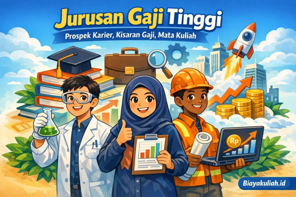 Jurusan Gaji Tinggi: Prospek Karier, Kisaran Gaji, Mata Kuliah