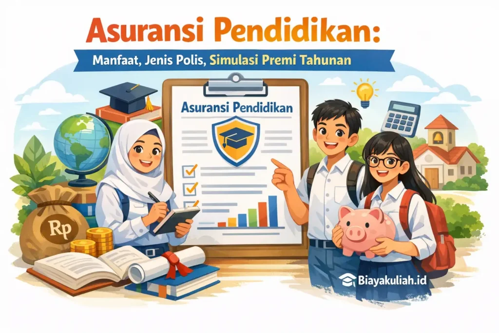 Asuransi Pendidikan: Manfaat, Jenis Polis, Simulasi Premi Tahunan