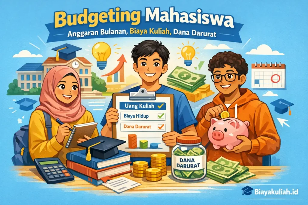 Budgeting Mahasiswa: Anggaran Bulanan, Biaya Kuliah, Dana Darurat