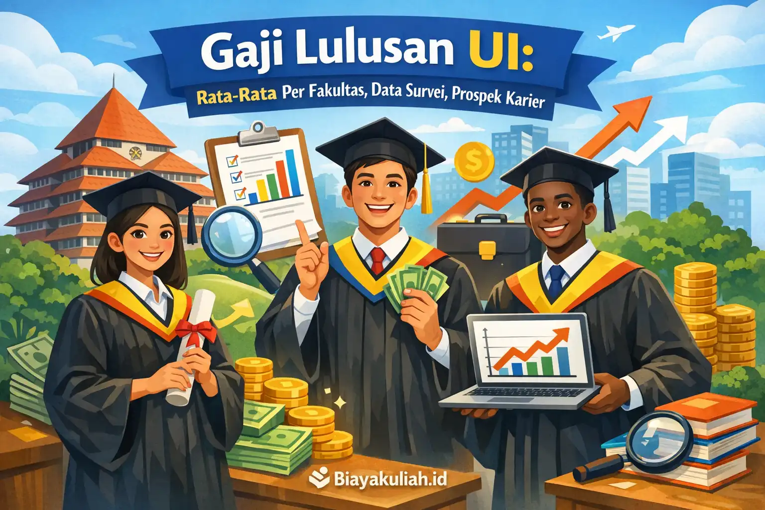 Gaji lulusan UI: kisaran gaji per fakultas dan prospek karier