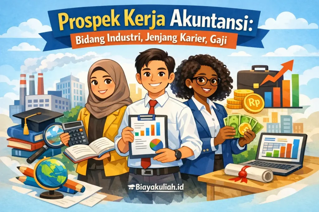 Prospek Kerja Akuntansi: Bidang Industri, Jenjang Karier, Gaji