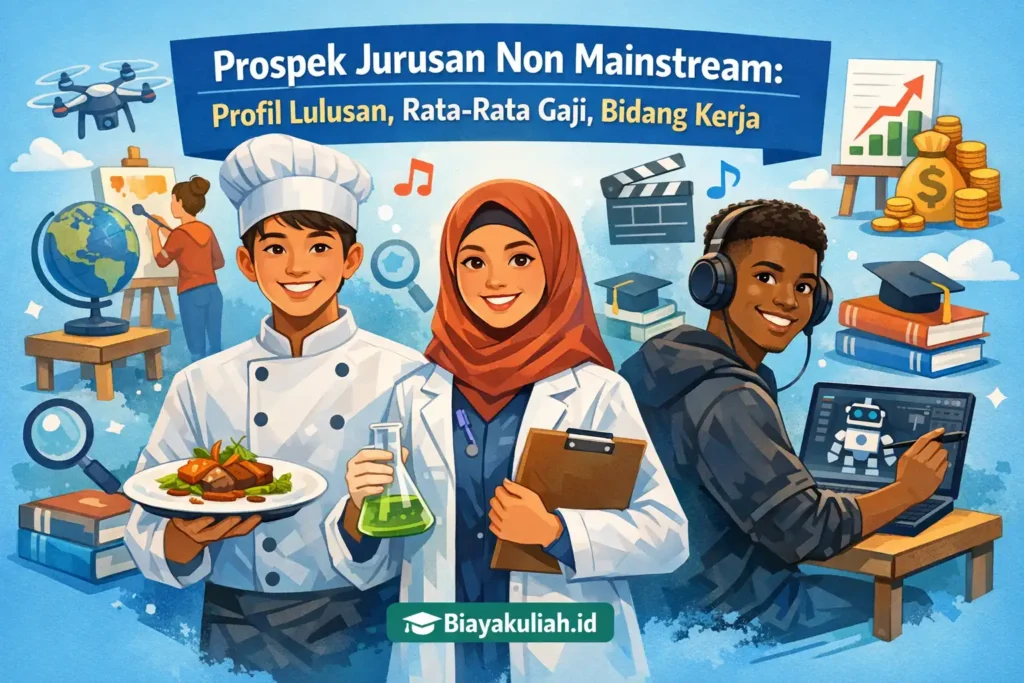 Prospek Jurusan Non Mainstream: Profil Lulusan, Rata-Rata Gaji, Bidang Kerja
