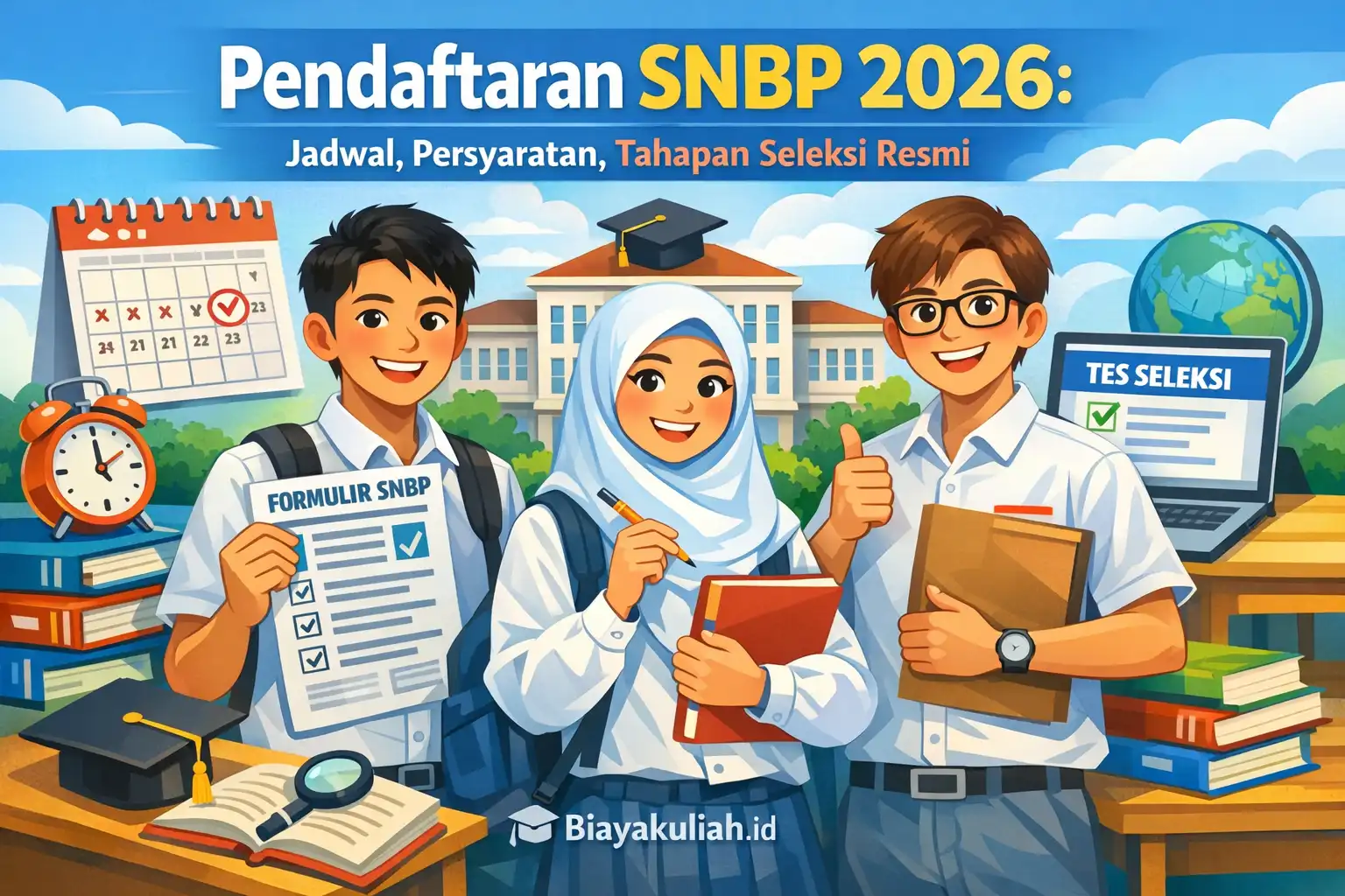 Pendaftaran SNBP 2026: jadwal, persyaratan, dan tahapan seleksi resmi