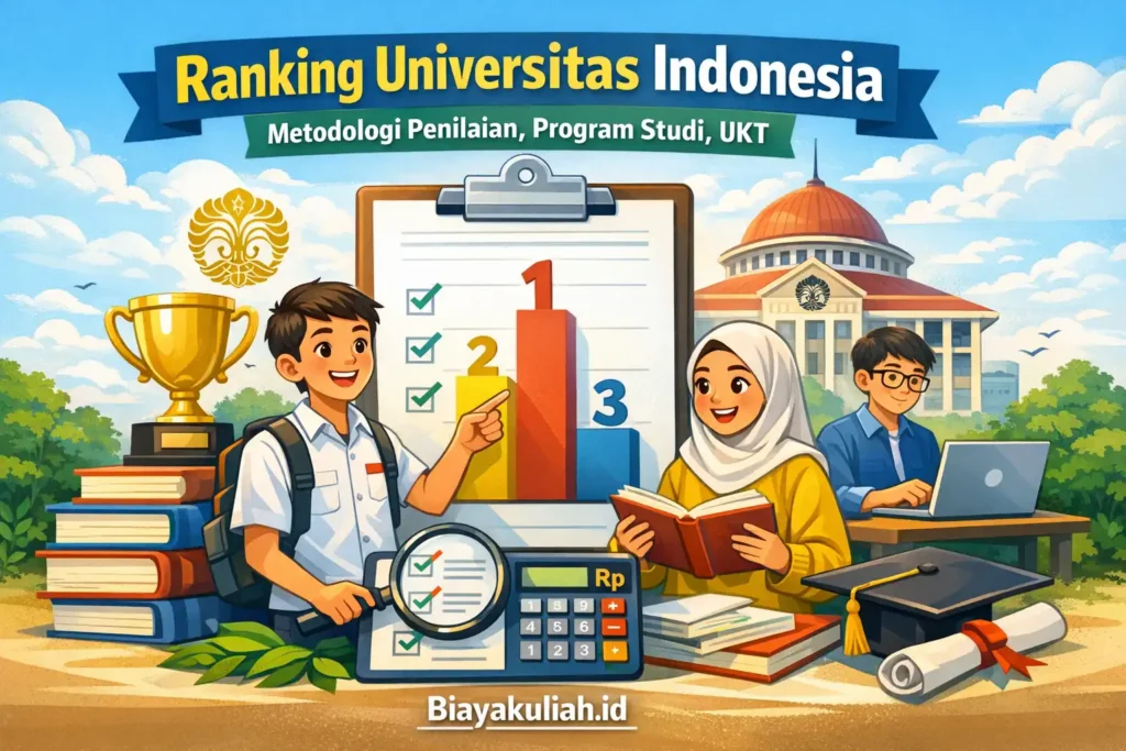 Ranking Universitas Indonesia: Metodologi Penilaian, Program Studi, UKT