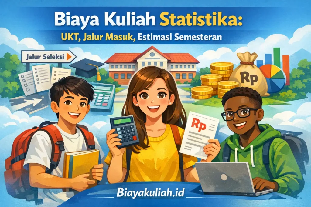 Biaya Kuliah Statistika: UKT, Jalur Masuk, Estimasi Semesteran