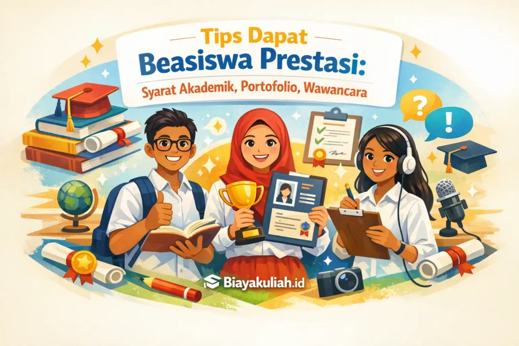 Tips Dapat Beasiswa Prestasi: Syarat Akademik, Portofolio, Wawancara