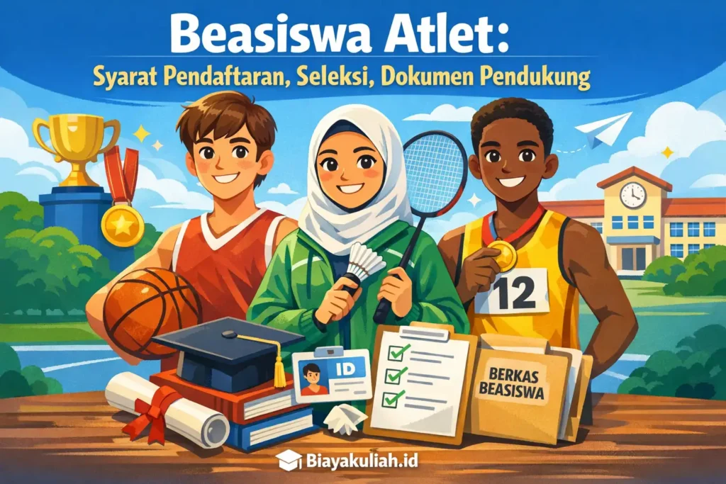 Beasiswa Atlet: Syarat Pendaftaran, Seleksi, Dokumen Pendukung