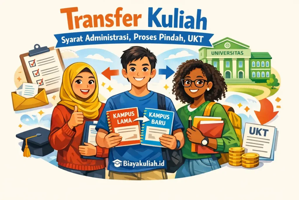 Transfer Kuliah: Syarat Administrasi, Proses Pindah, UKT