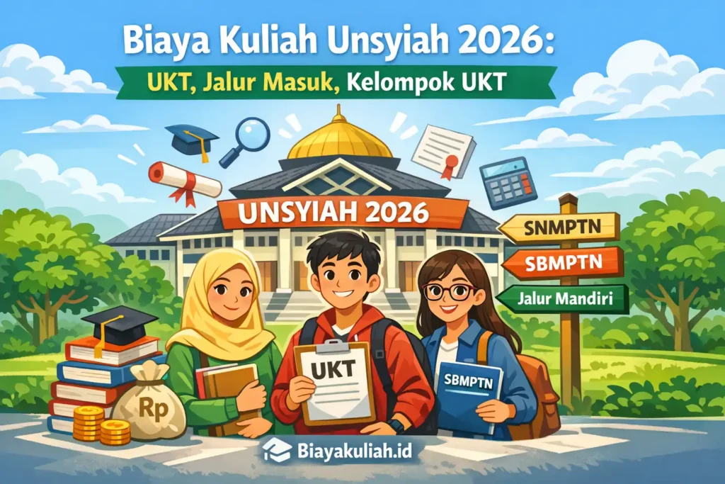 Biaya Kuliah Unsyiah 2026: UKT, Jalur Masuk, Kelompok UKT