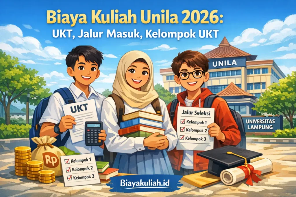 Biaya Kuliah Unila 2026: UKT, Jalur Masuk, Kelompok UKT