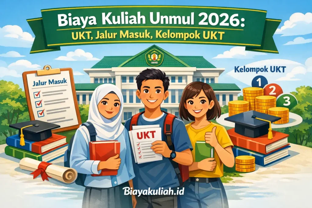 Biaya Kuliah Unmul 2026: UKT, Jalur Masuk, Kelompok UKT