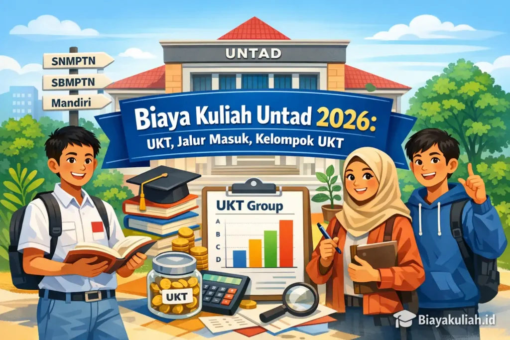 Biaya Kuliah Untad 2026: UKT, Jalur Masuk, Kelompok UKT