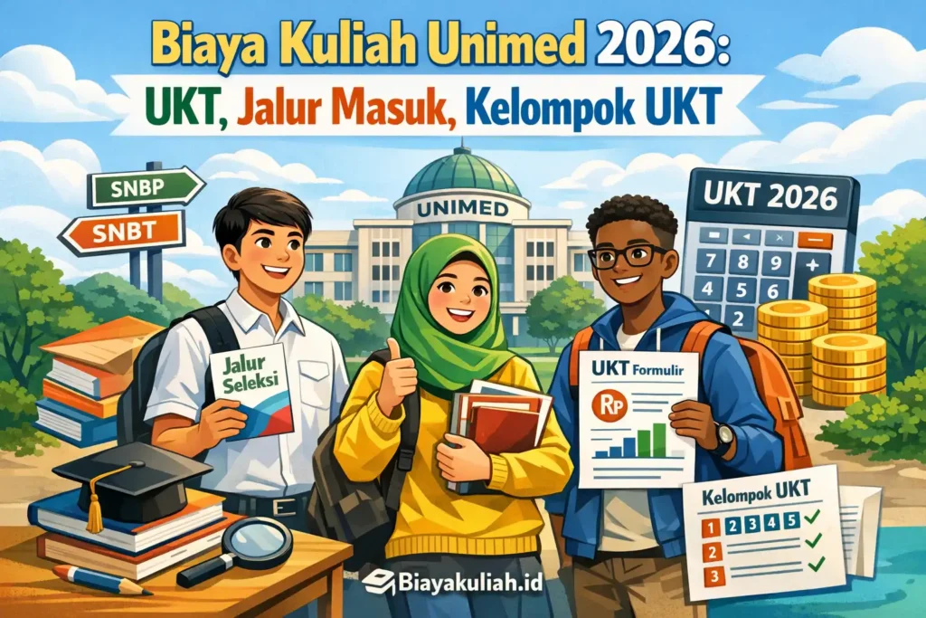 Biaya Kuliah Unimed 2026: UKT, Jalur Masuk, Kelompok UKT