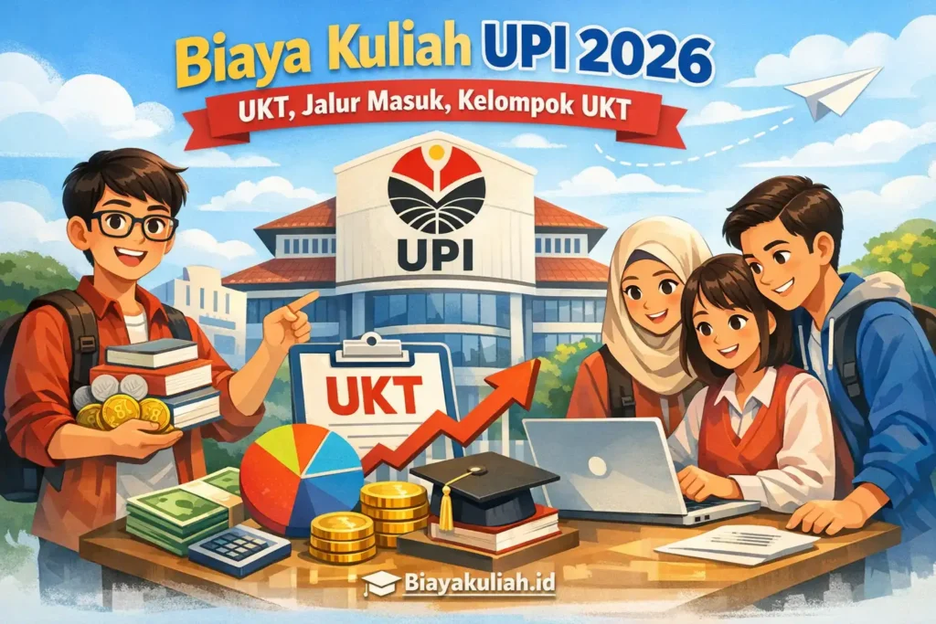 Biaya Kuliah Upi 2026: UKT, Jalur Masuk, Kelompok UKT