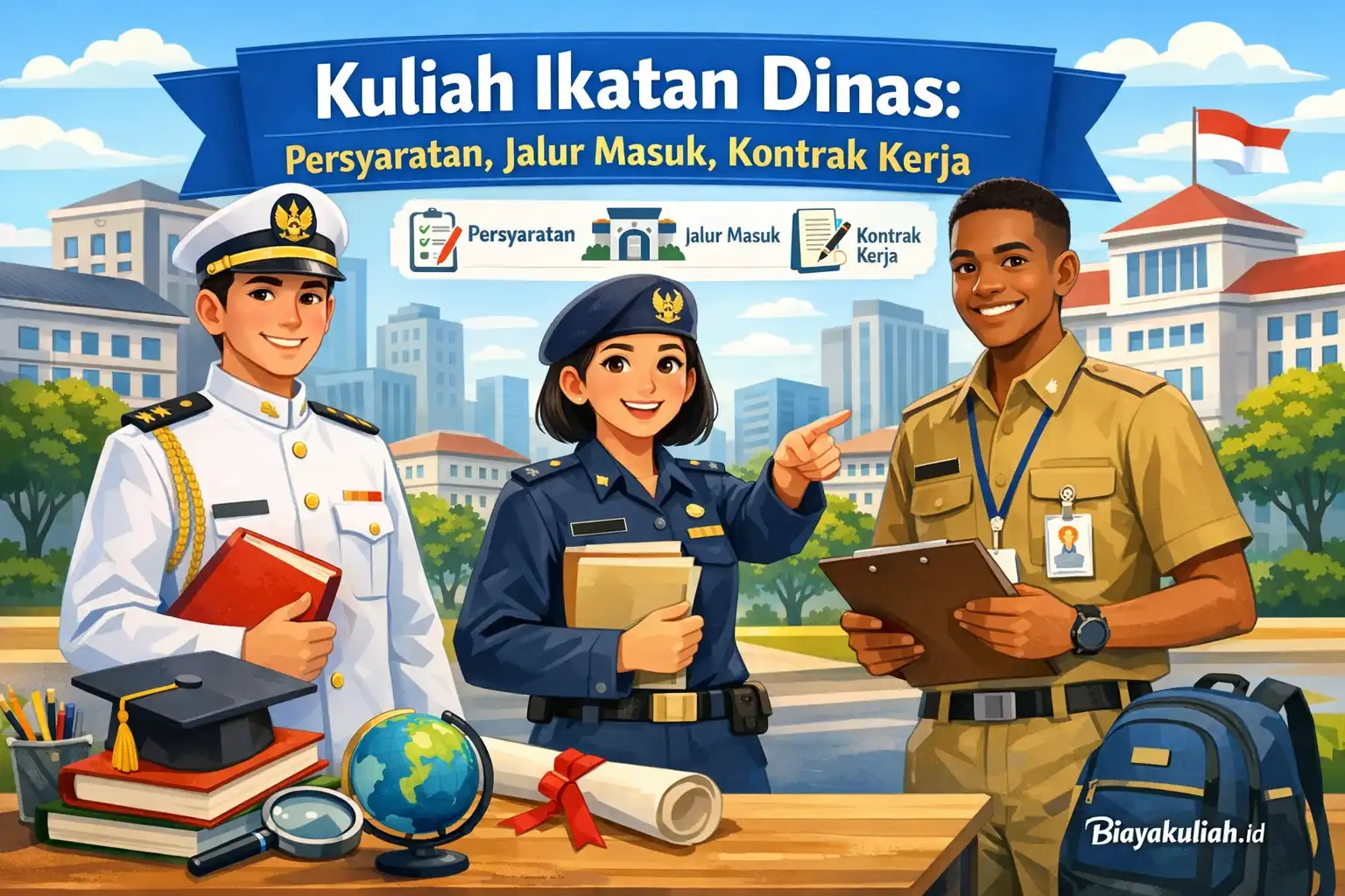 Kuliah ikatan dinas: persyaratan, jalur masuk, dan kontrak kerja